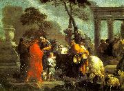 Bourdon, Sebastien The Selling of Joseph into Slavery USA oil painting artist